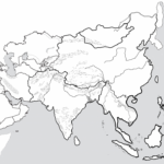 Asia Political Map Printable Printable Maps