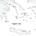 Blank Ancient Greece Map