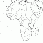 Blank Map Of Africa And Middle East Kaleb Watson