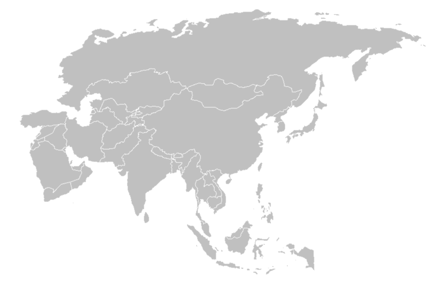 Blank Map Of Asia Free Printable Maps