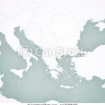 Blank Map Of Balkans Blank Map Of Balkans With Softly Striped Vintage