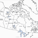 Blank Map Of Canada With Capital Cities Pertaining To Blank City Map