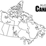 Blank Map Of Canada With Rivers