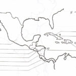 Blank Map Of Central America And Caribbean Islands America Map