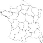 Blank Map Of France Outline Map And Vector Map Of France