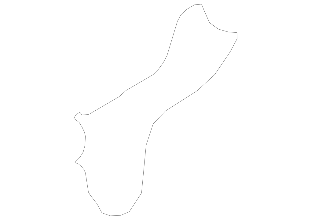 Blank Map Of Guam Guam Outline Map