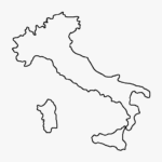 Blank Map Of Italy Pdf Italy Template Map HD Png Download