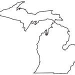 Blank Map Of Michigan ClipArt Best