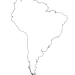 Blank Map Of South America Template Tim s Printables