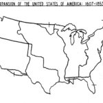 Blank Map of the US Westward Expansion jpg 1409 1161 Teaching Us