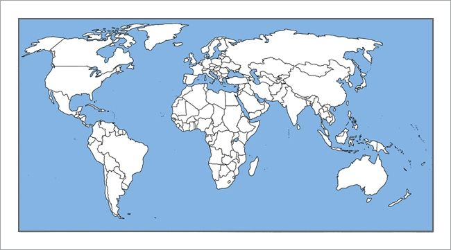 Blank Map Of World Political Maps World Map Outline 650 X 361 Pixels 