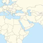 Blank Middle East And Africa Map Google Search Middle East Map