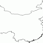 Blank Outline Map Of China