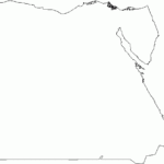 Blank Outline Map Of Egypt