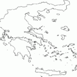 Blank Outline Map Of Greece
