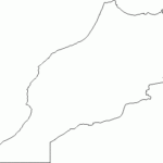 Blank Outline Map Of Morocco