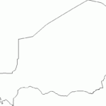 Blank Outline Map Of Niger