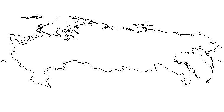 Blank Outline Map Of Russia Schools At Look4