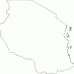 Blank Outline Map Of Tanzania
