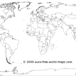 Blank World Map Printable