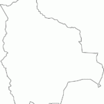 Bolivia Outline Map