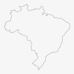 Brazil Country Map Geography Outline Brazilian Blank Brazil Map