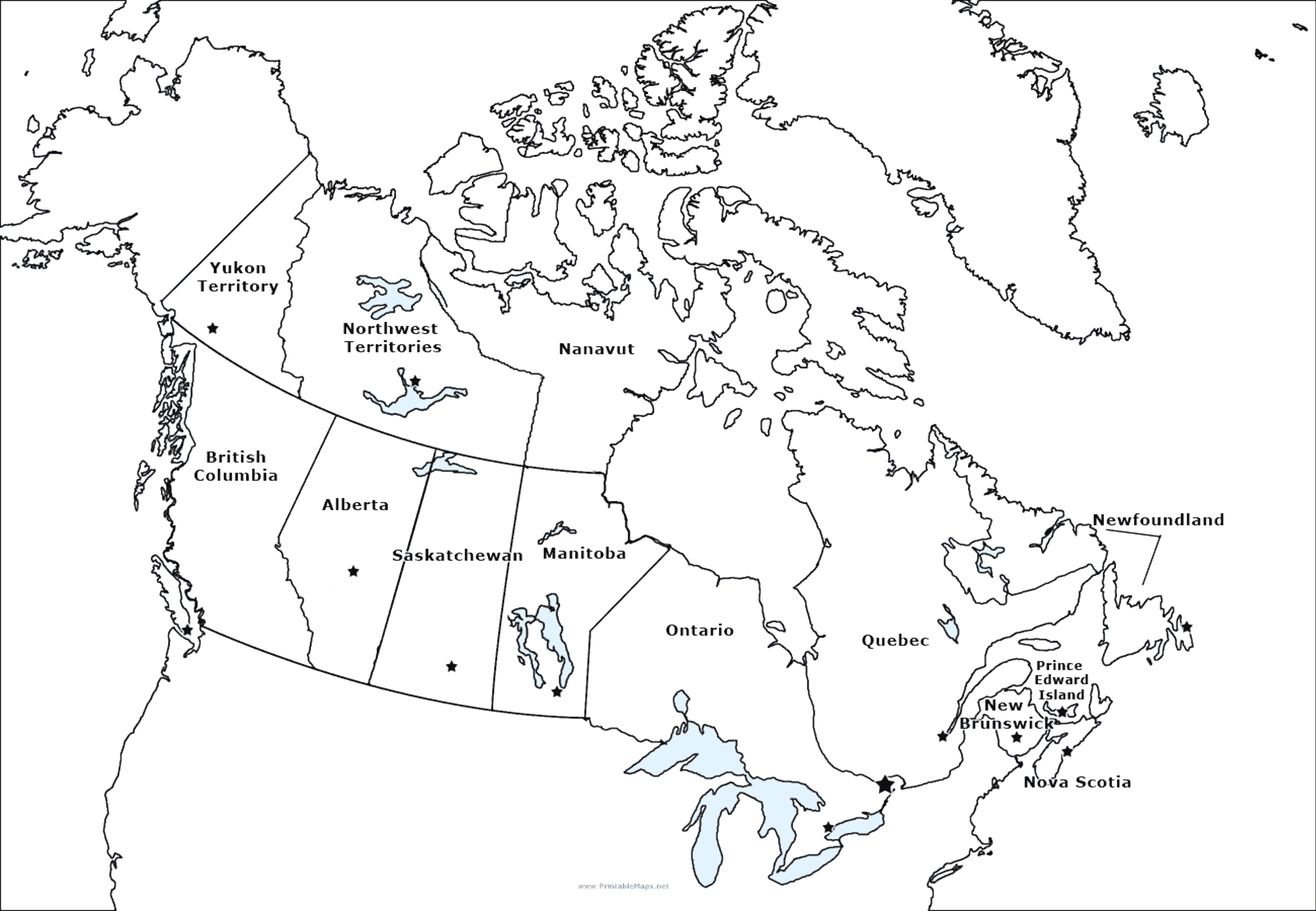 Canada Map Drawing At GetDrawings Free Download