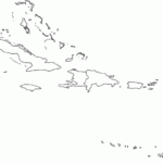 Caribbean Outline Map