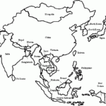 Cental Asia Mesopotamia Map Coloring Pages