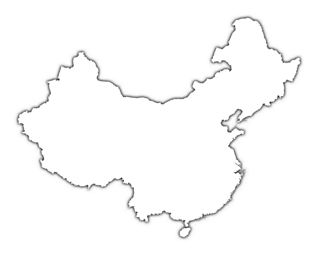 China Map Drawing At GetDrawings Free Download