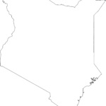 Clipart Kenya Outline Map