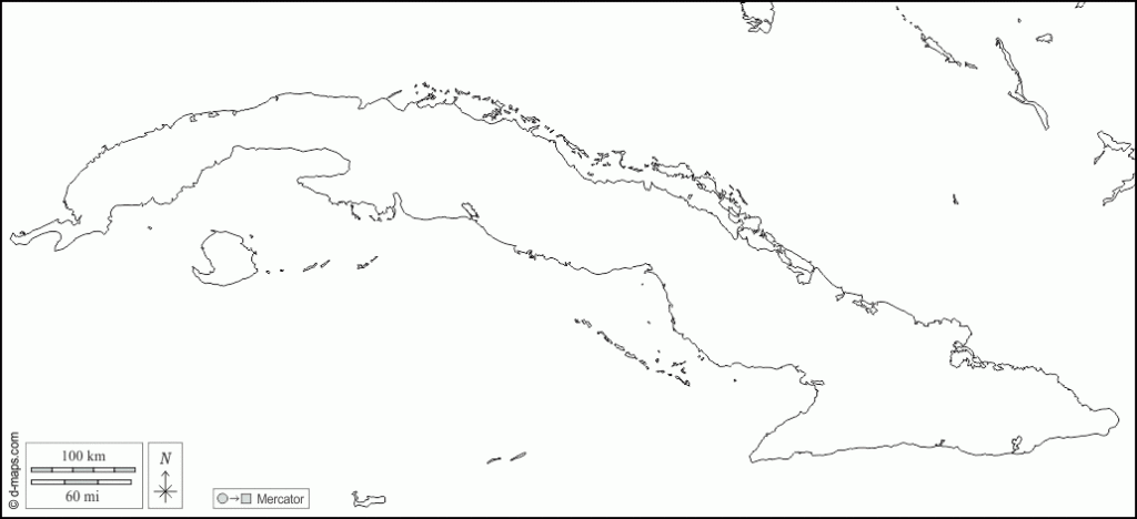 Cuba Free Map Free Blank Map Free Outline Map Free Base Map 