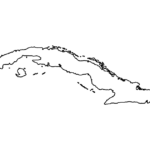 Cuba Outline Map Blank Maps Repo