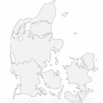 Denmark Political Map