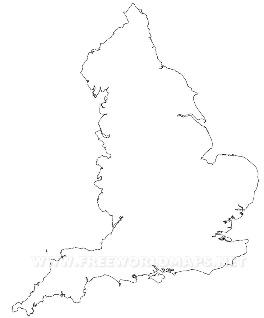 England Maps By Freeworldmaps