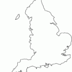 England Outline Map