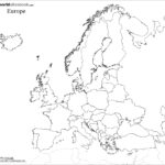 Europe And The EU Blank Europe Map