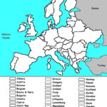 Europe Coloring Map Of Countries Aardrijkskunde Kaartvaardigheden En