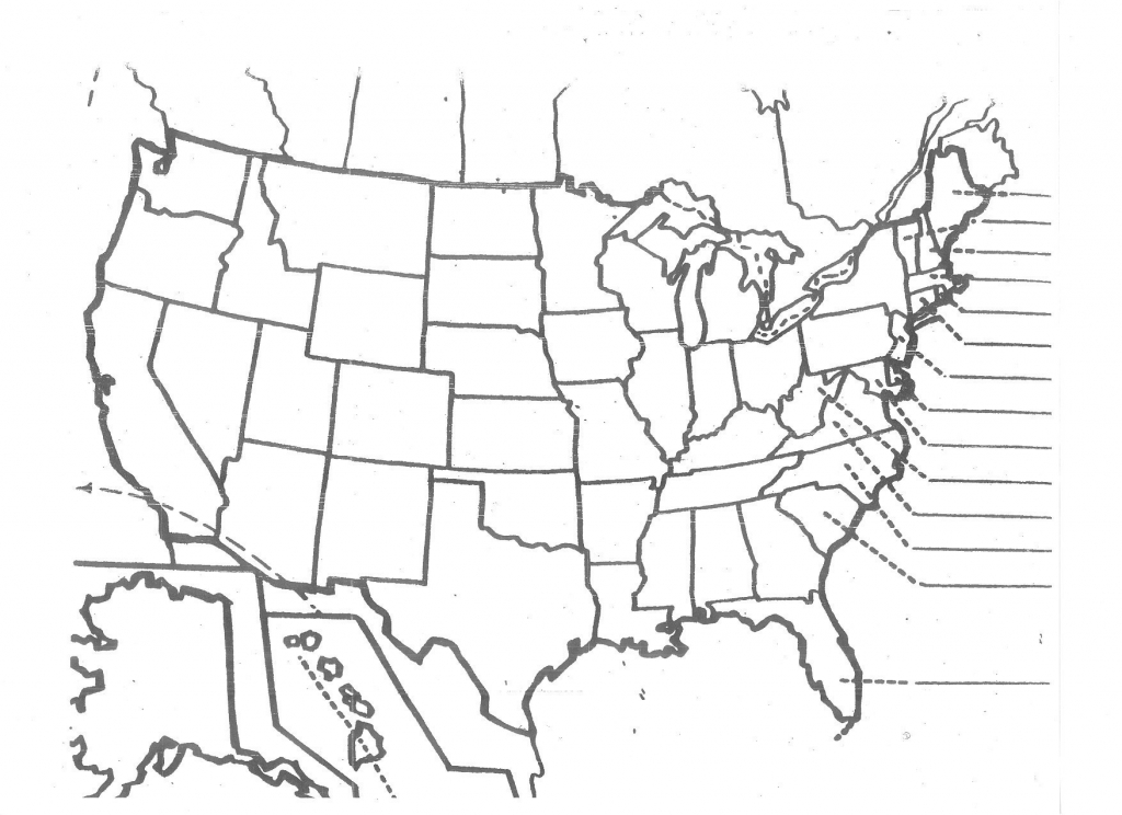 Fill In Map Of Us Blank Map Of United States Quiz Best 50 States Map 