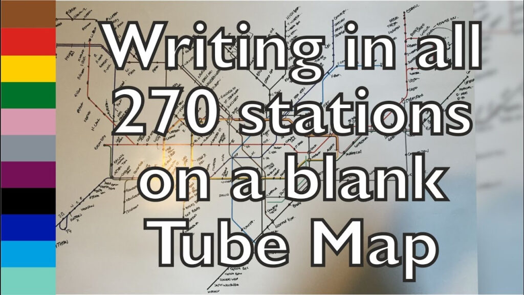 Filling In A Blank Tube Map YouTube