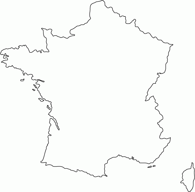 France Outline Map ClipArt Best ClipArt Best