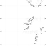 Free Blank Simple Map Of Saint Vincent And The Grenadines