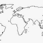 Free Download Printable Blank World Map PNG Image Transparent PNG