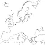 Free Printable Blank Map Of Europe In PDF Outline Cities