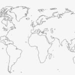 Free Printable Outline Blank Map Of The World With Countries