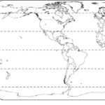 Free Printable World Map With Longitude And Latitude In PDF Blank