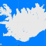 Iceland Outline Map A Learning Family