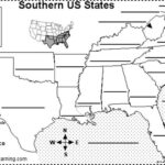 ID Southern States United States Map Printable States And Capitals