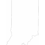 Indiana Map Template 8 Free Templates In PDF Word Excel Download