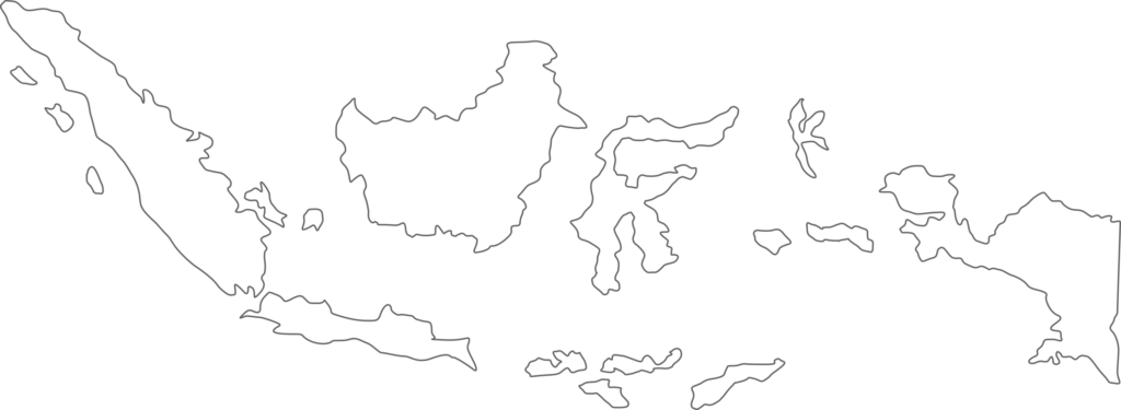 Indonesia Map With Cities Blank Outline Map Of Indonesia Geografi 